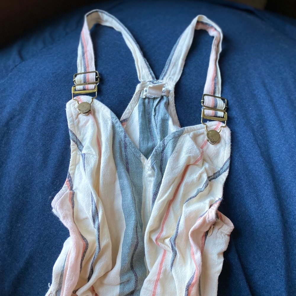 Billabong Striped jumpsuit/overalls